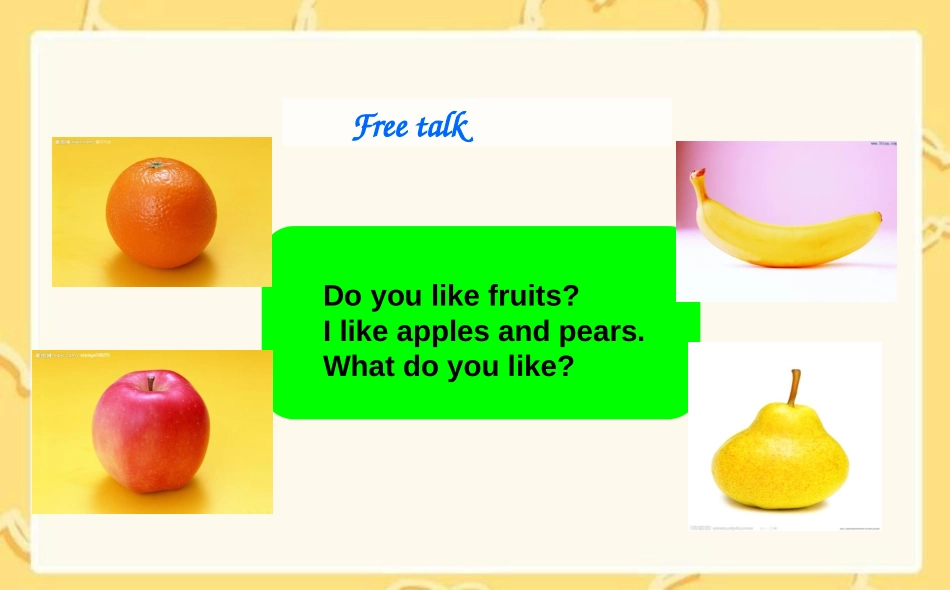 《Does Lingling like oranges?》PPT课件_第3页