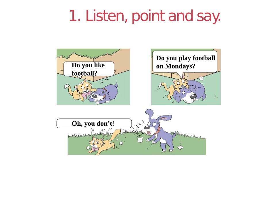 《She goes to school on Mondays》PPT课件_第3页
