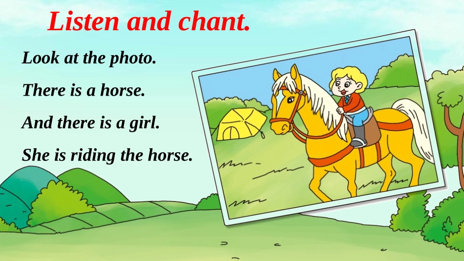 《There is a horse in this photo》PPT课件_第3页