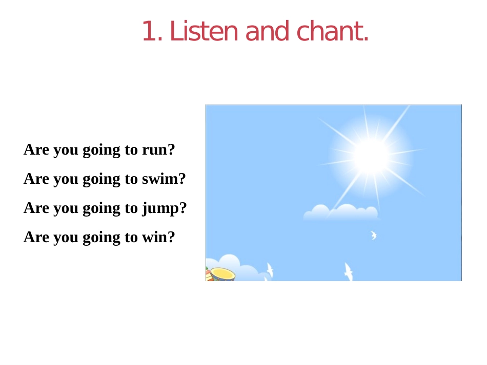 《Are you going to run on Sports Day?》PPT课件_第3页