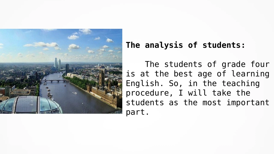 《London is a big city》PPT免费课件_第3页