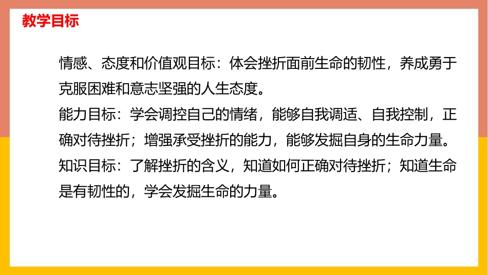《增强生命的韧性》PPT优秀教学课件[七年级道德与法治上册]_第2页