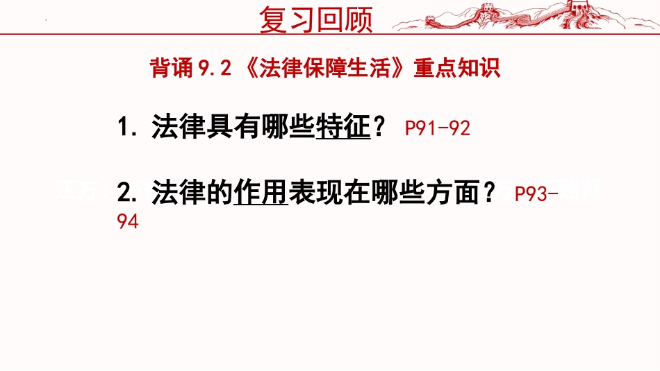 《法律为我们护航》PPT精品教学课件[七年级道德与法治下册]_第2页