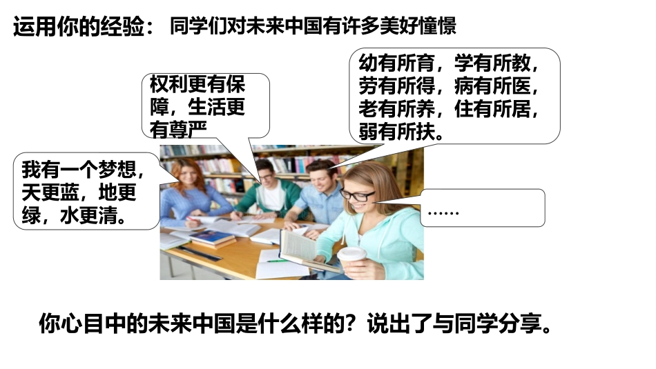 《我们的梦想》PPT精品课件[九年级道德与法治上册]_第3页