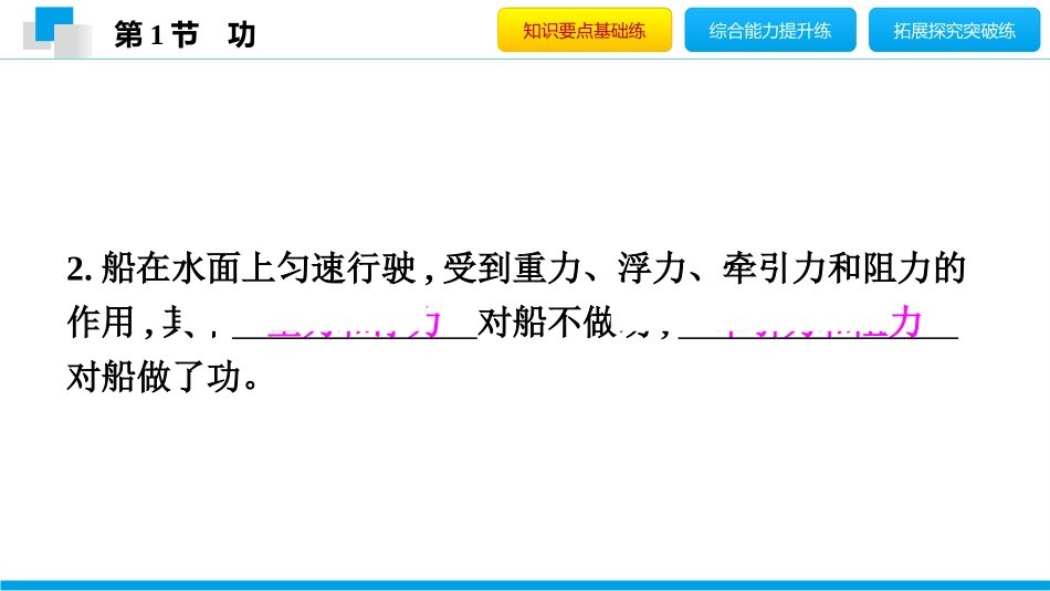 《功》功和机械能PPT免费课件[人教版八年级物理下册]_第3页