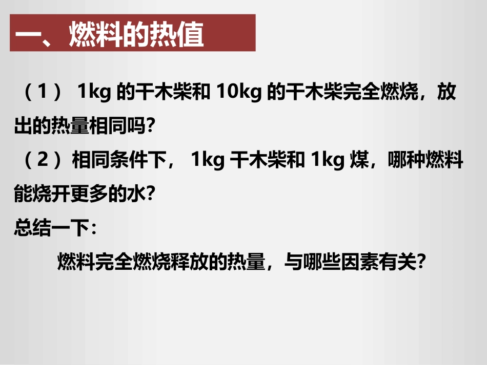 《热机的效率》内能的利用PPT精品课件[人教版九年级物理]_第3页