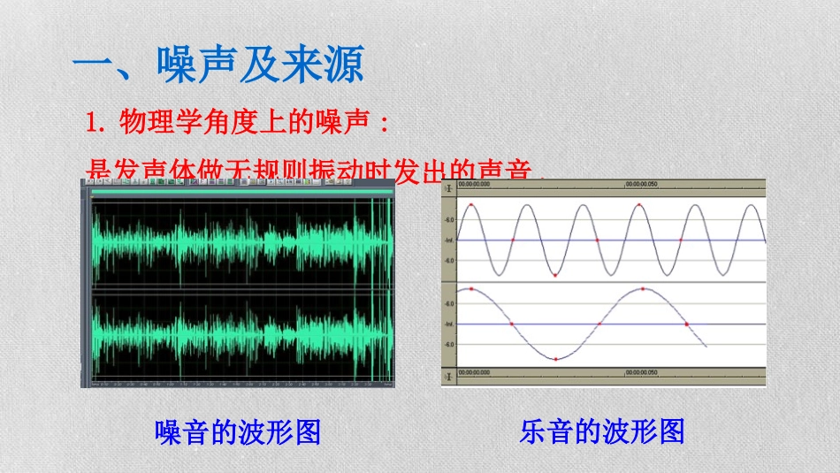 《噪声与环保》声现象PPT课件[北师大八年级物理上册]_第2页