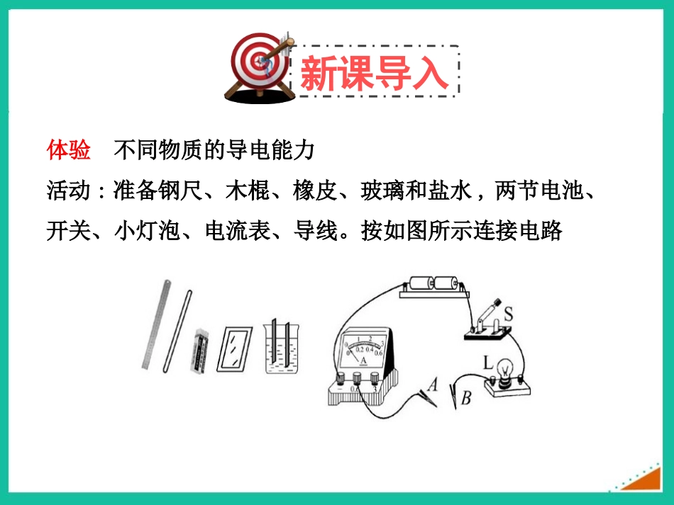 《不同物质的导电性能》简单电路PPT精品课件[北师大九年级物理]_第2页