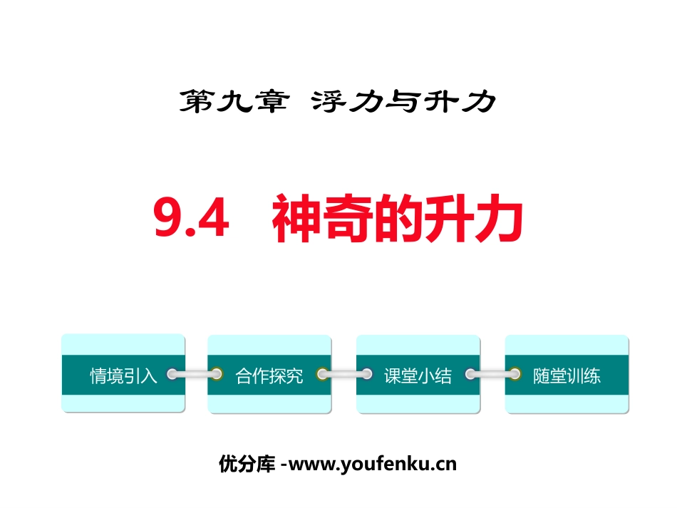 《神奇的升力》浮力与升力PPT精品课件[粤沪版八年级物理]_第1页