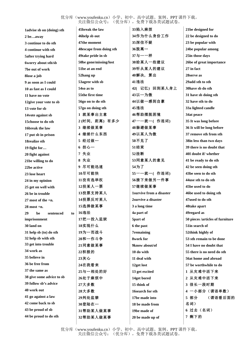 高中一年级英语外研版上册unit5-6练习试卷_第1页