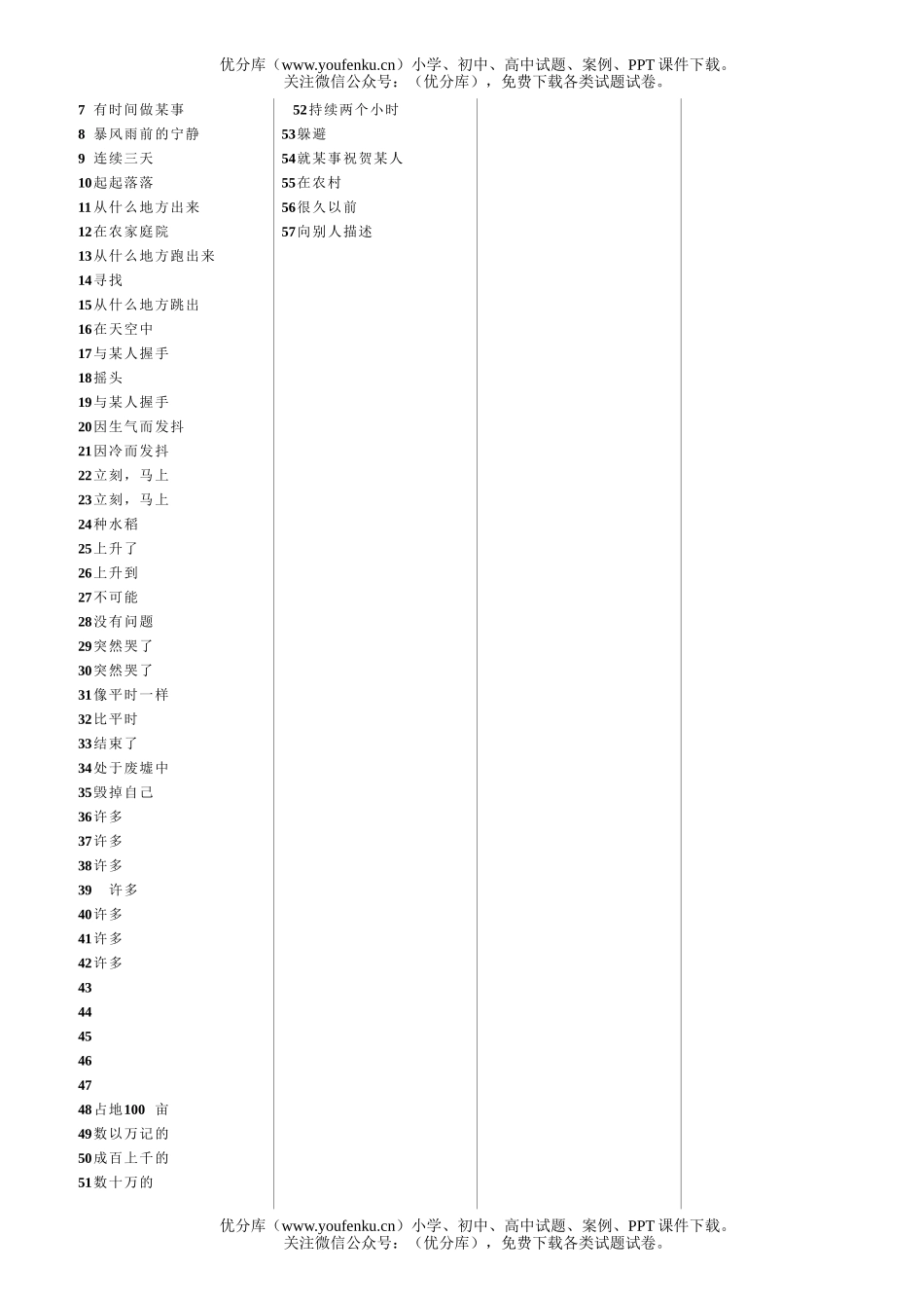 高中一年级英语外研版上册unit3-4练习试卷_第2页