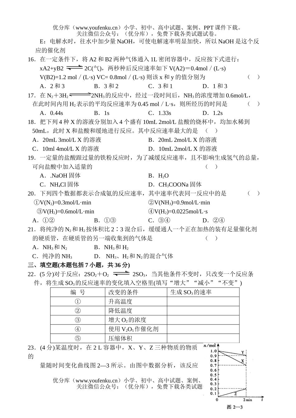 高中二年级化学同步测试(5)试卷_第3页