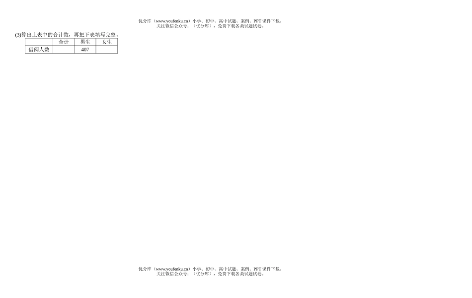 小学二年级数学苏教版下册期末3试卷_第2页