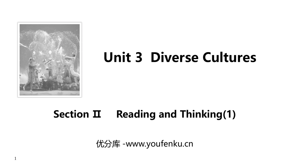 《Diverse Cultures》SectionⅡ PPT课件_第1页