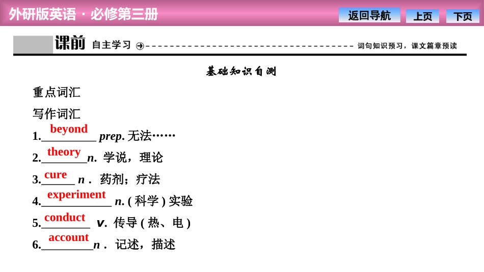《The world of science》SectionⅡ PPT课件_第3页