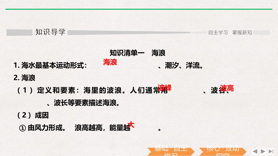 《海水的运动》PPT课件[人教版高中地理必修一]_第3页