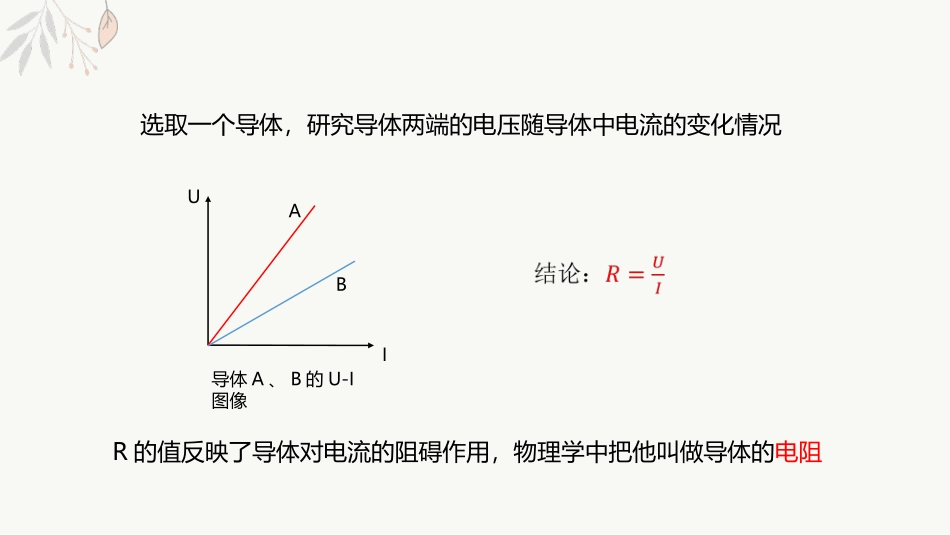 《导体的电阻》PPT优质课件[人教版高中物理必修三]_第2页