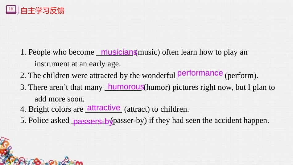 《Music》Language points PPT课件_第2页
