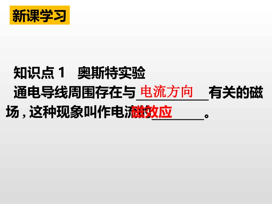 《奥斯特的发现》电磁铁与自动控制PPT优秀课件[粤沪版九年级物理]_第3页