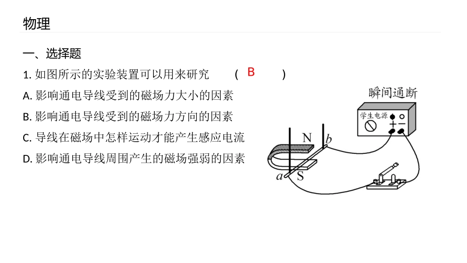 《关于电动机转动的猜想》电动机与发电机PPT免费课件_第2页