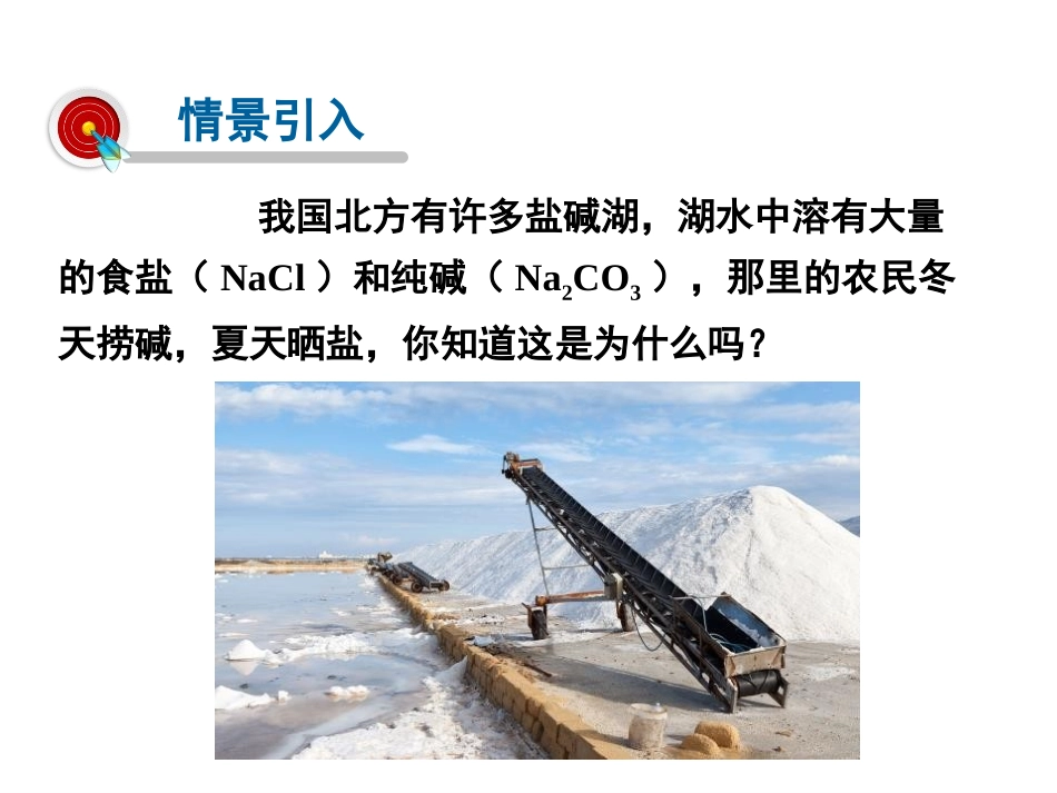 《溶解度》溶液PPT教学课件[人教版九年级化学下册]_第2页