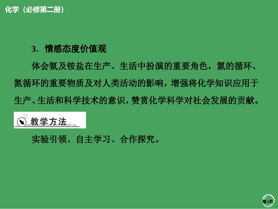 《氮及其化合物》化工生产中的重要非金属元素PPT课件_第3页