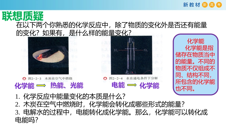 《化学反应与能量转化》化学键化学反应规律PPT(第1课时)PPT课件_第3页