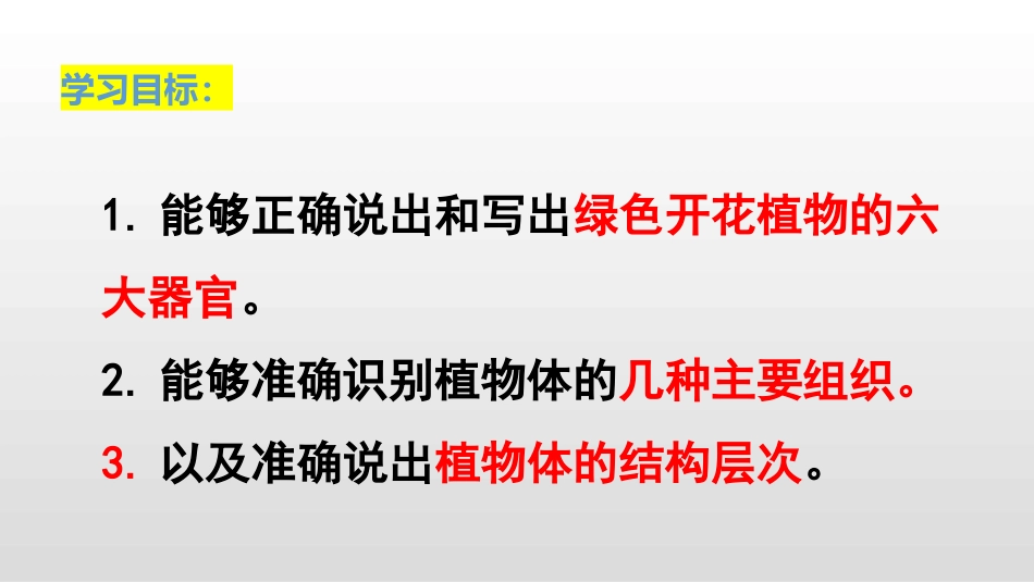 《植物体的结构层次》PPT优质课件[人教版七年级生物上册]_第3页
