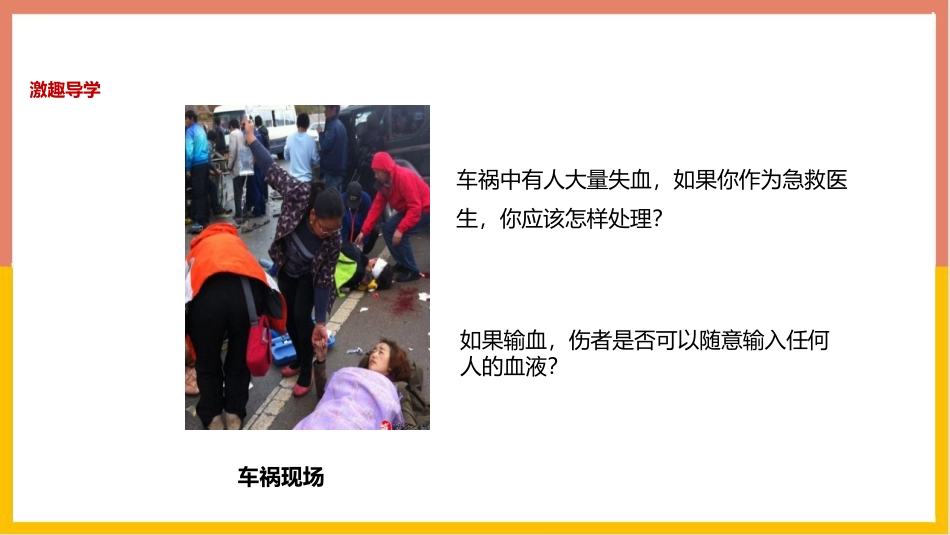 《输血与血型》PPT免费课件[人教版七年级生物下册]_第2页