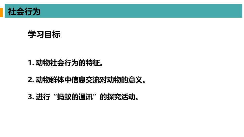《社会行为》PPT优质课件[人教版八年级生物上册]_第2页