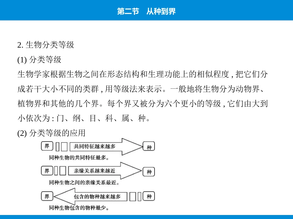 《从种到界》PPT免费课件[人教版八年级生物上册]_第3页