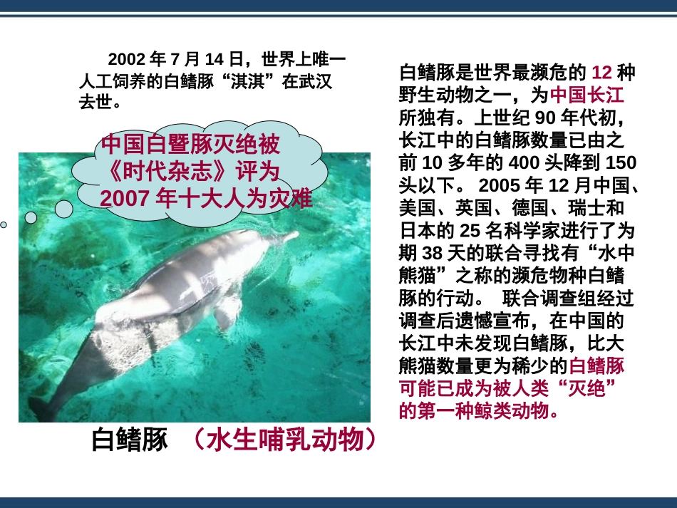 《保护生物的多样性》PPT优质课件[人教版八年级生物上册]_第2页
