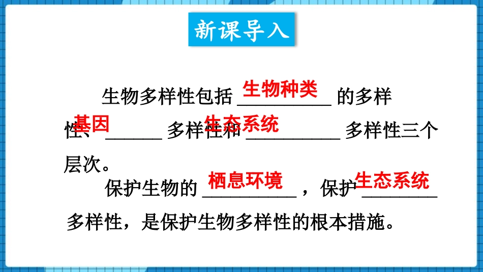 《保护生物的多样性》PPT优秀课件[人教版八年级生物上册]_第2页
