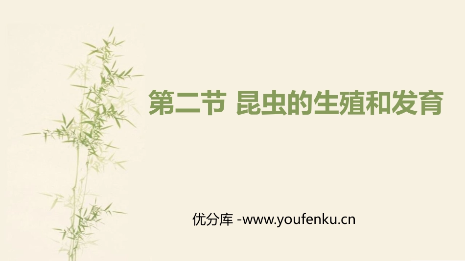 《昆虫的生殖和发育》PPT教学课件[人教版八年级生物下册]_第1页