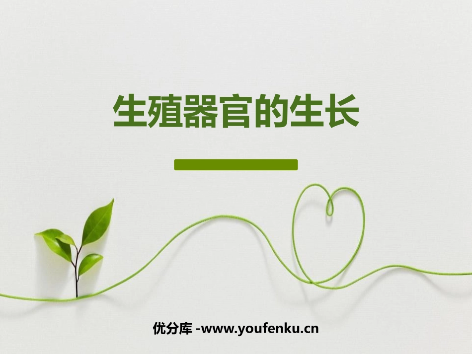 《生殖器官的生长》PPT课件[北师大版七年级生物上册]_第1页