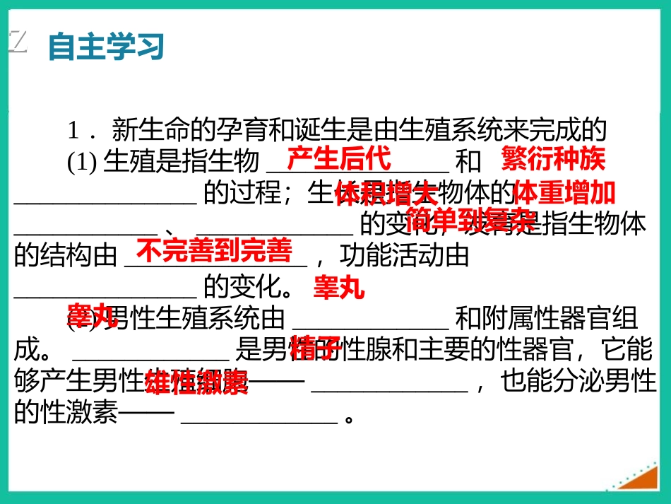 《人的生殖和发育》PPT精品课件(第1课时)[北师大版八年级生物]_第3页