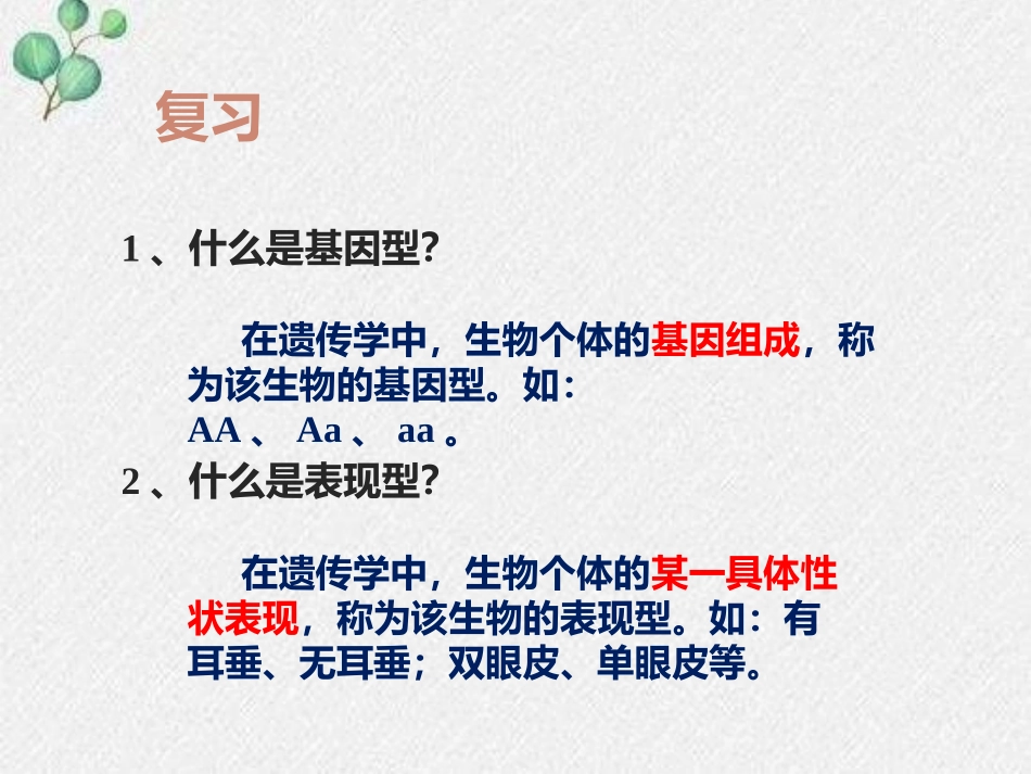 《遗传与环境》PPT免费课件[北师大版八年级生物上册]_第2页