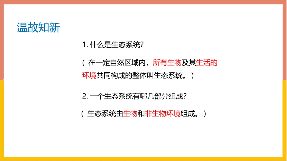 《生态系统的结构和功能》PPT教学课件[北师大版八年级生物]_第2页