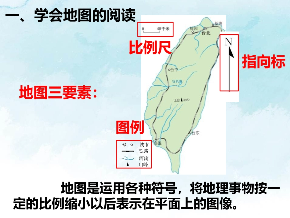 《地图的阅读》地球和地图PPT精品课件[人教版七年级地理]_第3页