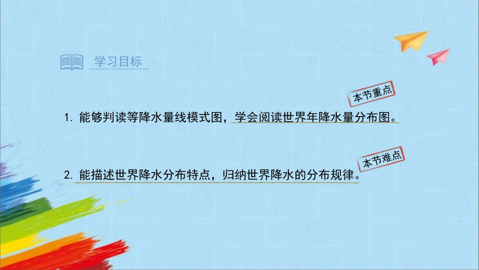 《降水的变化与分布》天气与气候PPT免费课件(第2课时)_第2页