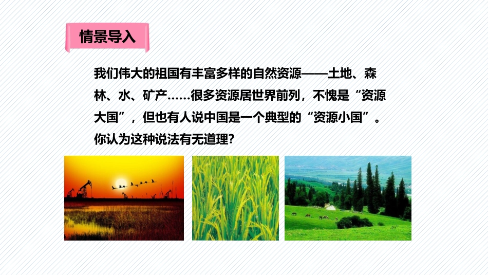 《自然资源的基本特征》中国的自然资源PPT教学课件_第3页