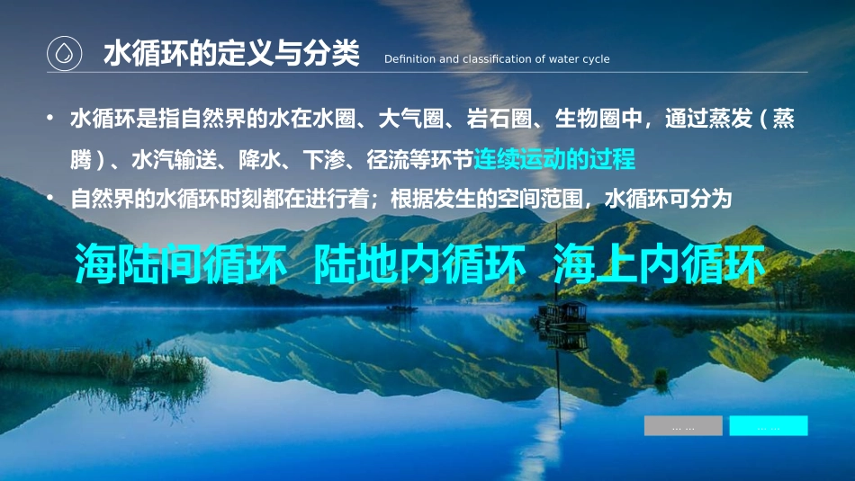 《水循环》PPT教学课件[人教版高中地理必修一]_第3页