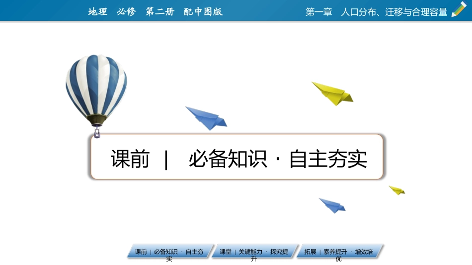 《资源环境承载力与人口合理容量》人口分布、迁移与合理容量PPT教学课件_第3页