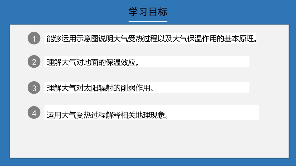 《大气受热过程》地球上的大气PPT课件[湘教版高中地理必修一]_第2页