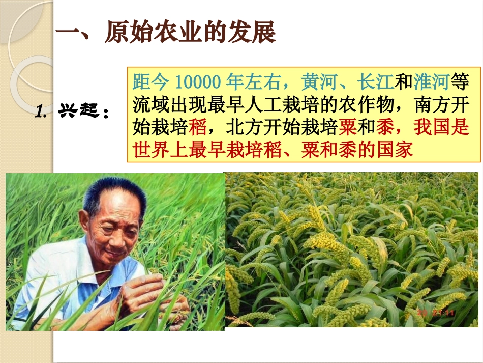 《原始农耕生活》PPT免费课件[部编版七年级历史上册]_第2页