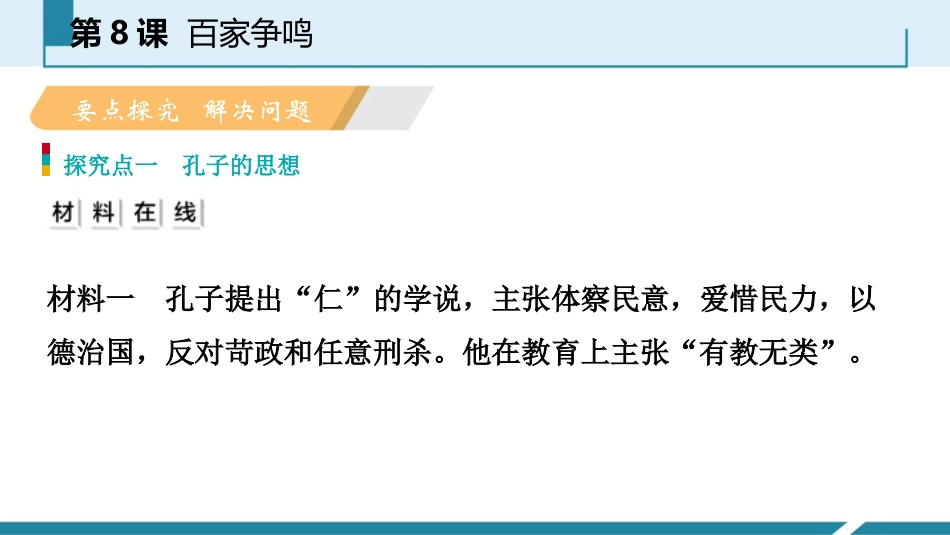 《百家争鸣》PPT教学课件[部编版七年级历史上册]_第2页