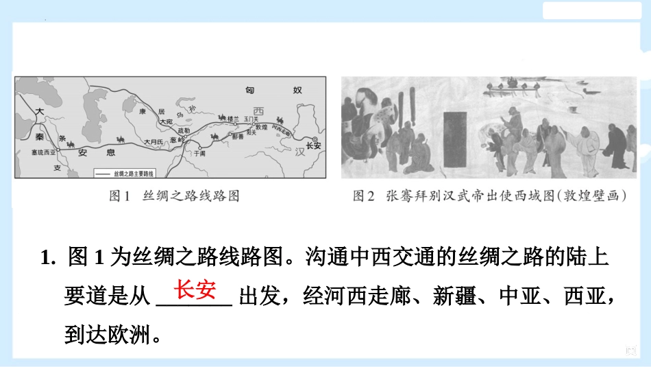 《沟通中外文明的“丝绸之路”》PPT精品课件[部编版七年级历史]_第2页
