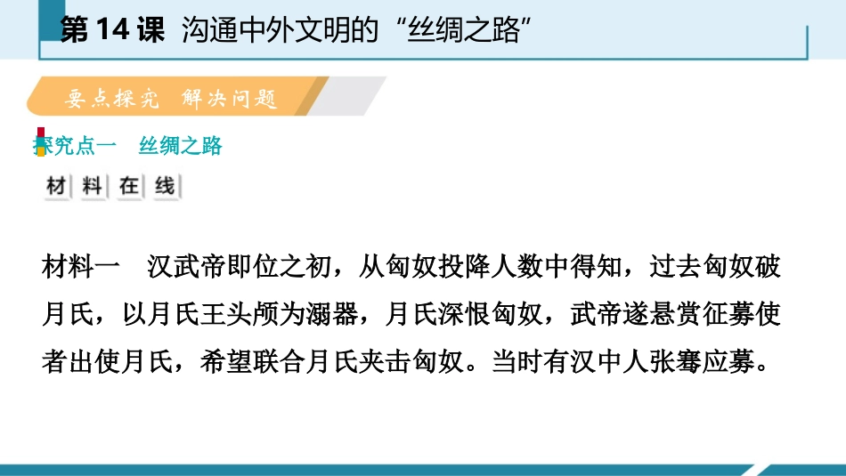 《沟通中外文明的“丝绸之路”》PPT教学课件[部编版七年级历史]_第2页