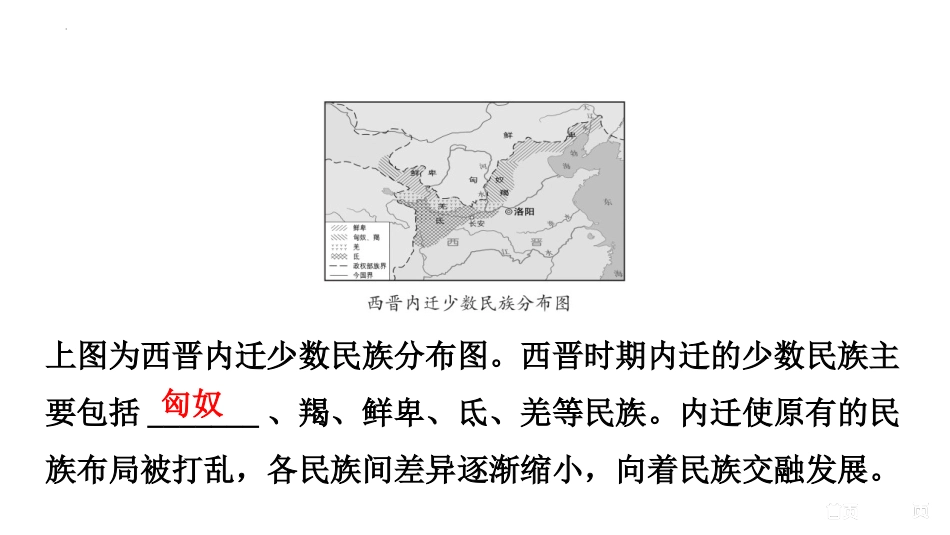 《西晋的短暂统一和北方各族的内迁》PPT教学课件_第2页