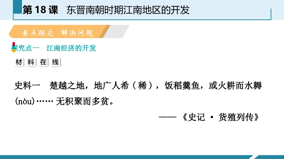 《东晋南朝时期江南地区的开发》PPT教学课件[部编版七年级历史]_第2页